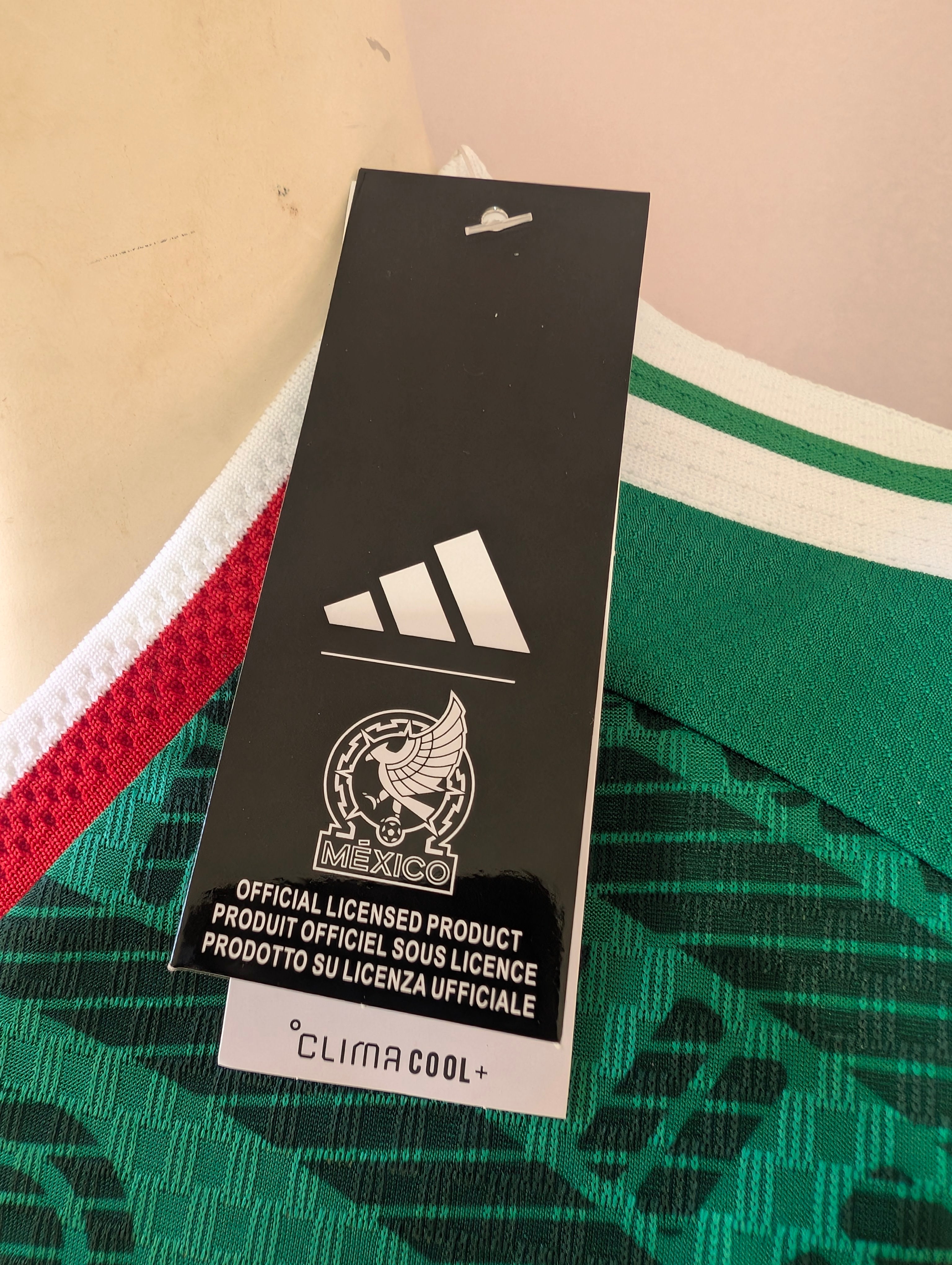 Selección Mexicana verde versión jugador