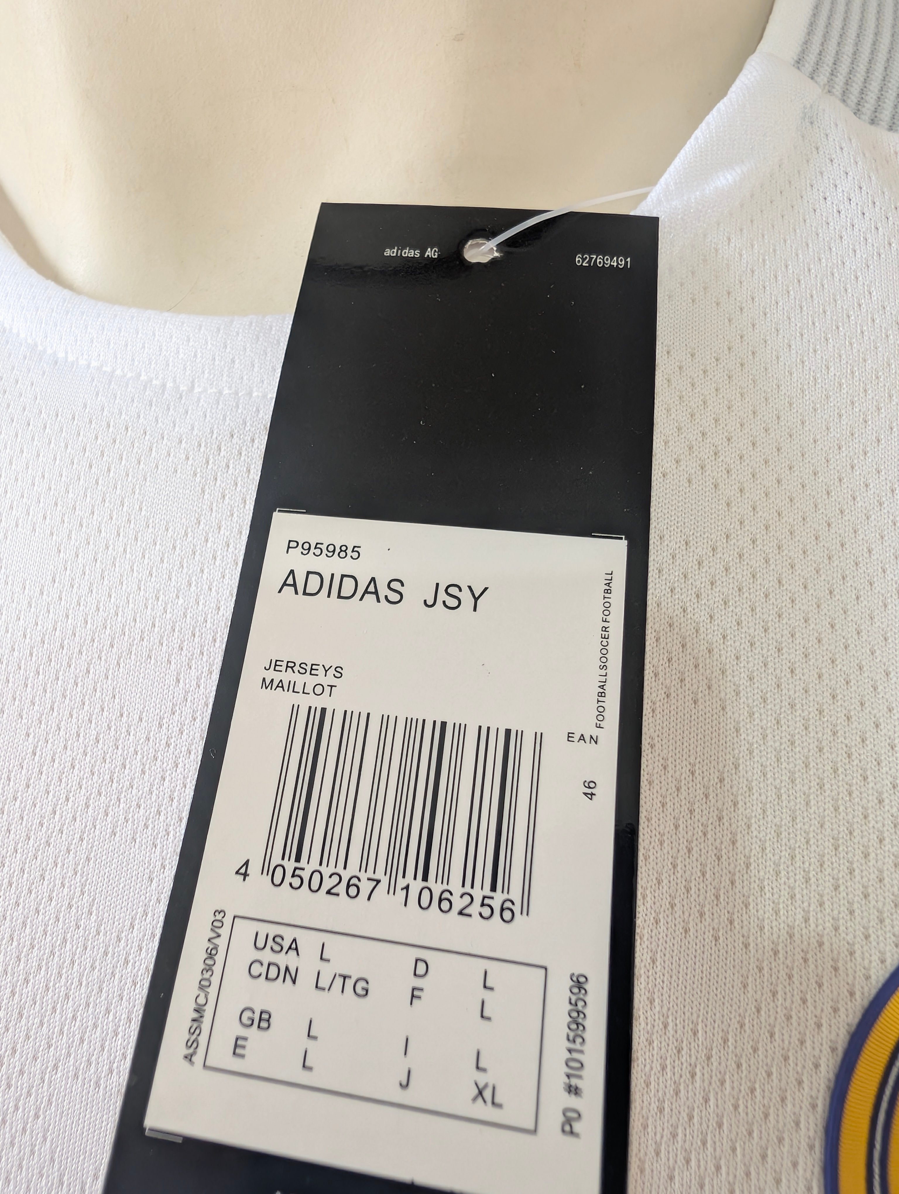 Real Madrid Blanca Local Versión jugador