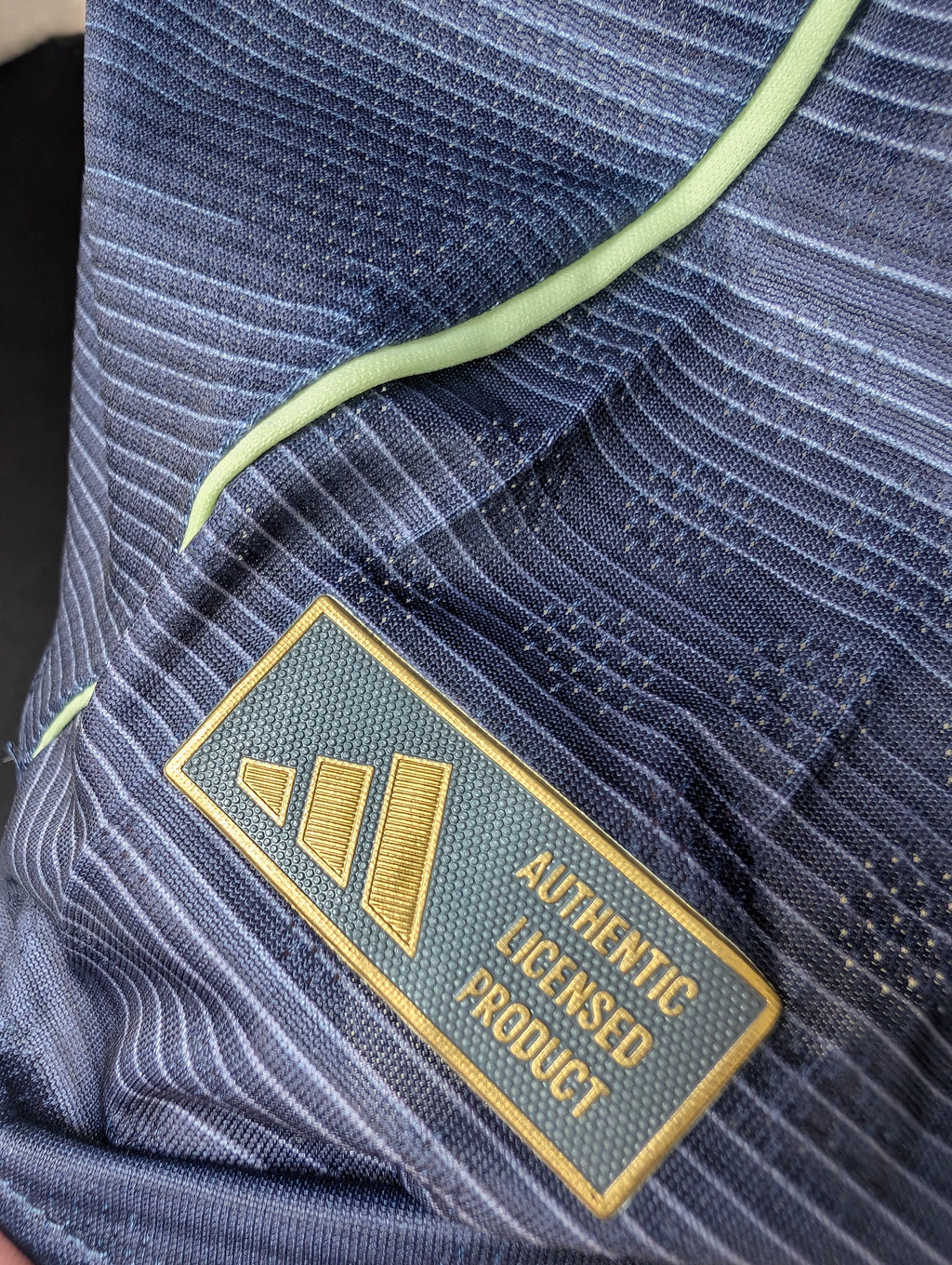 Real Madrid Negra Alternativo Versión jugador