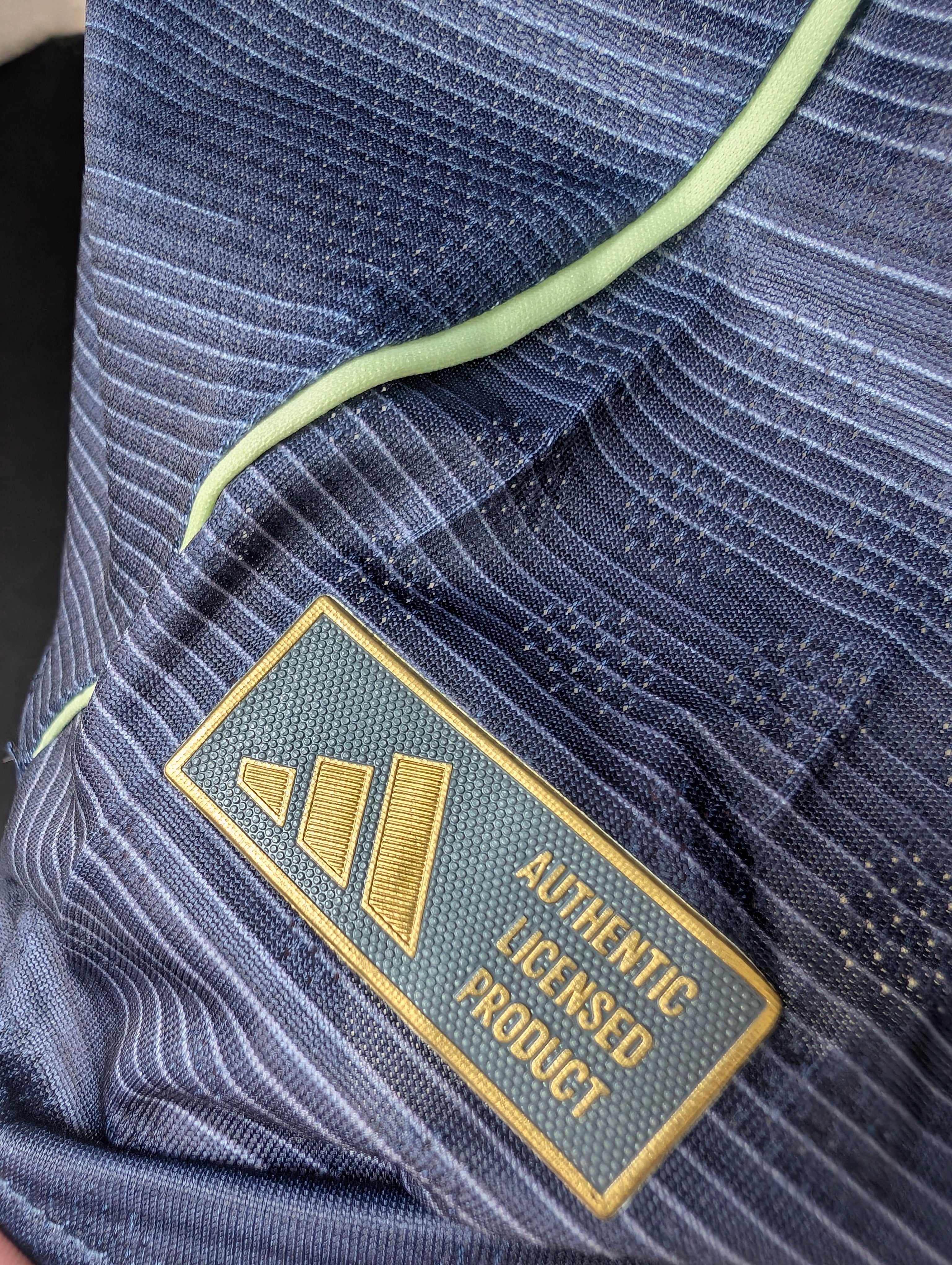 Real Madrid Negra Alternativo Versión jugador