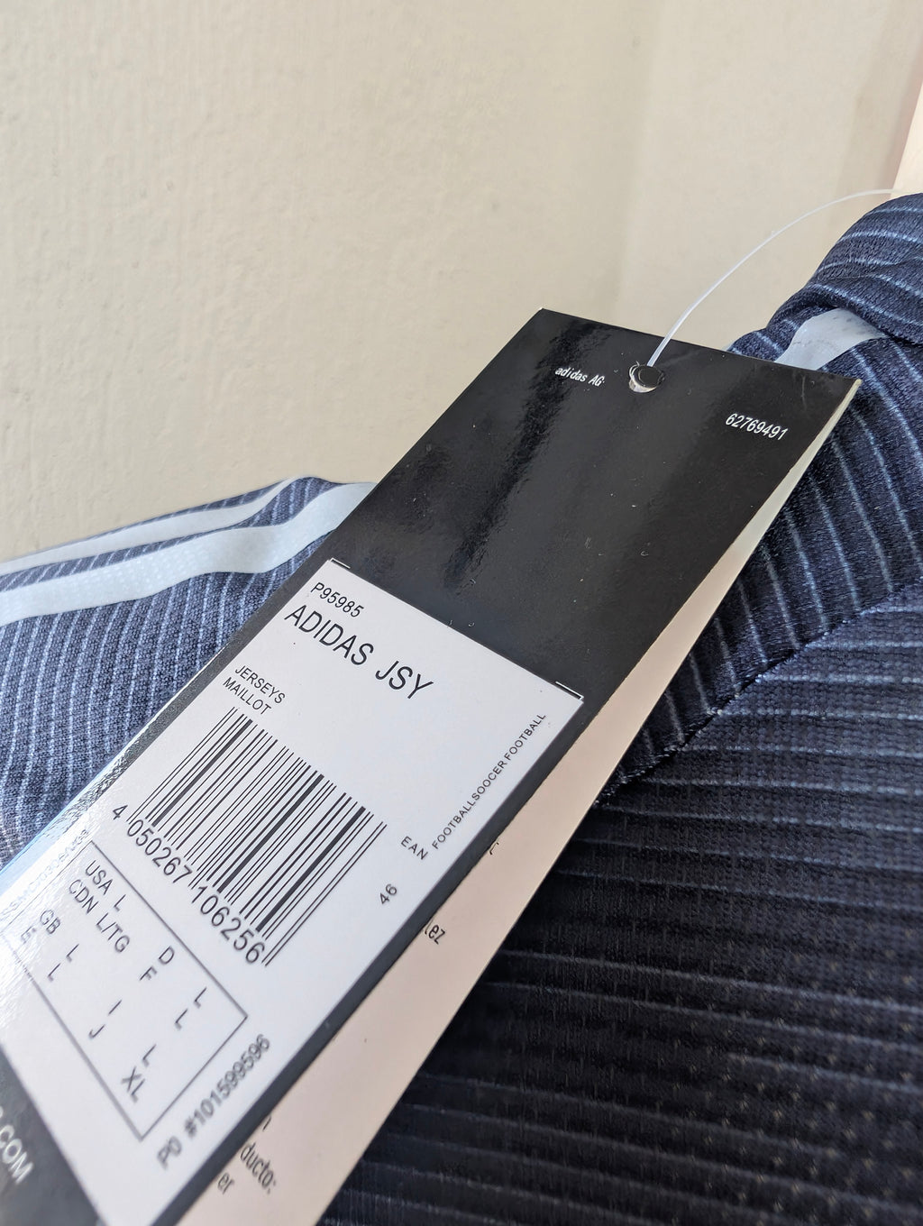 Real Madrid Negra Alternativo Versión jugador