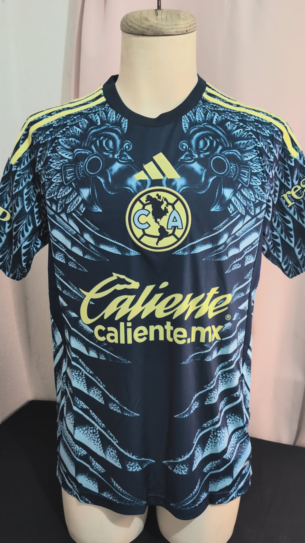 America alternativo azul versión aficionado